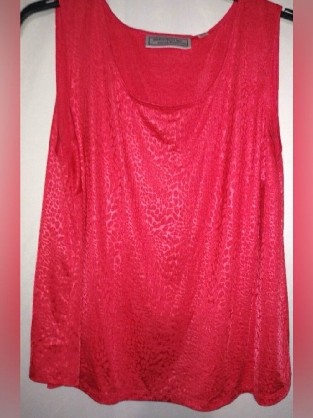 George Simonton 1X Bright Coral Red Shiny Shell Top Plus